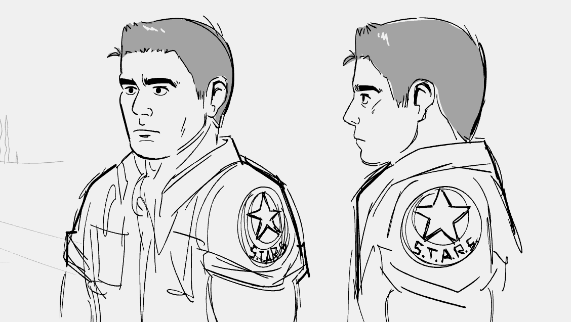 i miss the boyish twunk version of chris redfield from REmake (`: