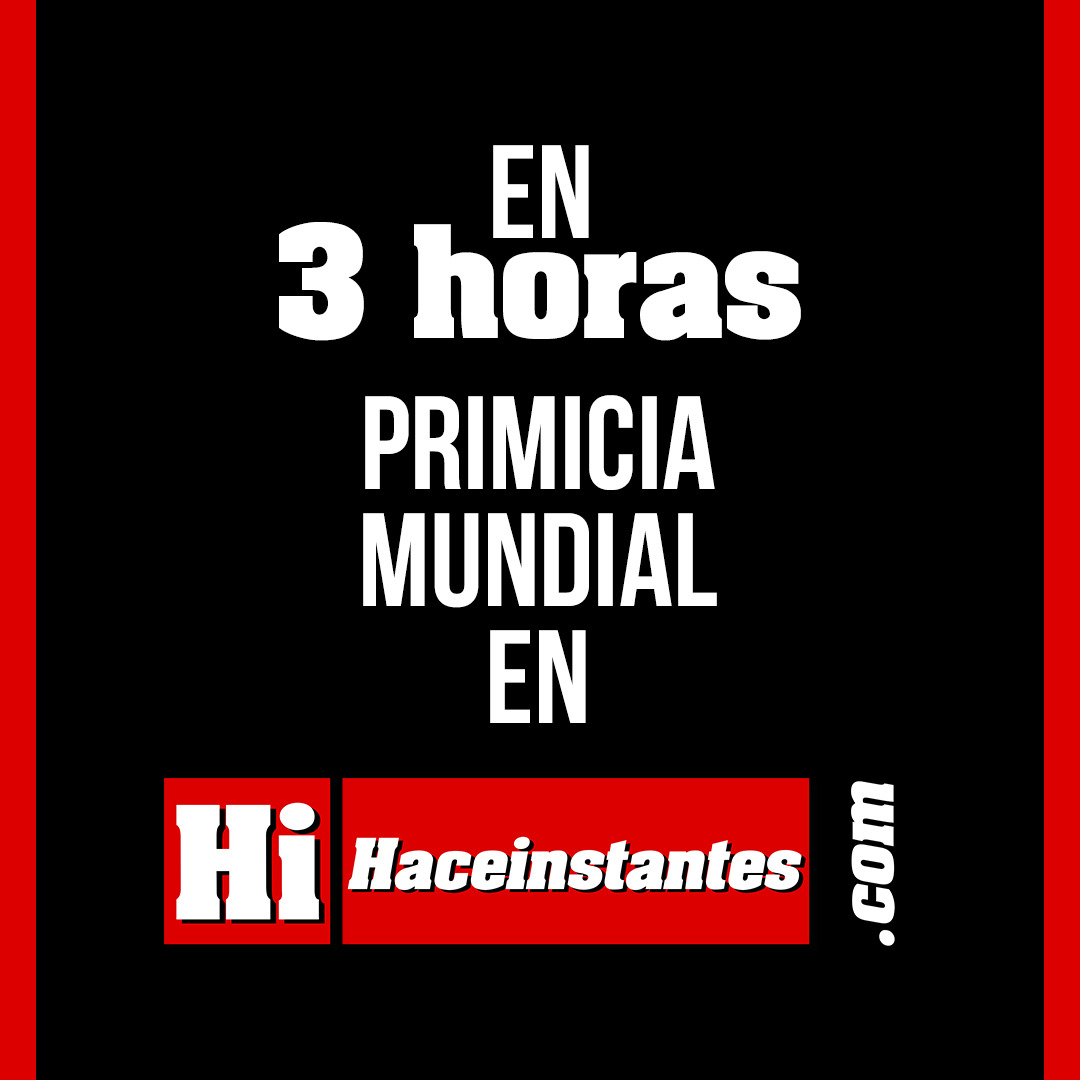 #Urgente #Ahora En tres horas primicia mundial en Haceinstantes 🚨