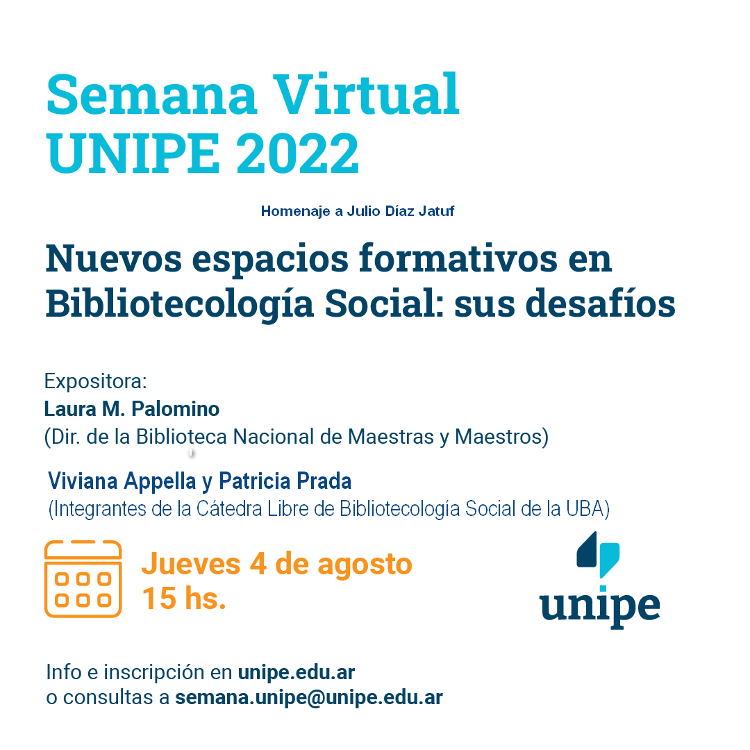 abc_cordoba's tweet photo. 📌Semana Virtual #UNIPE 2022 💻📚
👉Edición Invierno ❄️
🗓🕙Del 4 y 5 de agosto a las 15 hs.
 💻📲Las actividades que son virtuales con inscripción y entrega de certificados por parte de la Unipe.
https://t.co/bh80zu2wlk https://t.co/y8g5WJJKVI