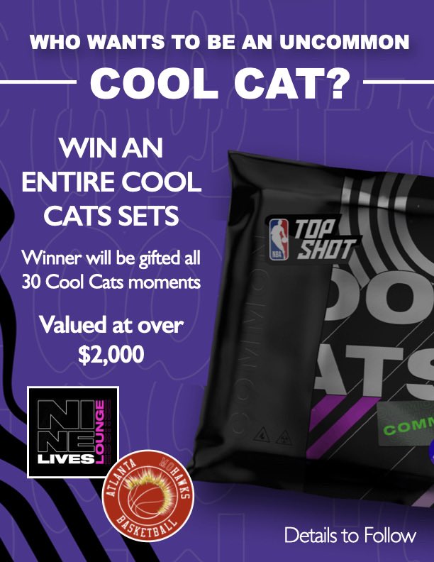 espnyc69's tweet photo. Y’all asked so here’s our next giveaway🔥

If y’all wanna be a cool cat then QT and tag 2 friends🙋‍♂️💁‍♀️

If this post eclipses 100 QTs then we’ll add 2 additional epic set giveaways ⬇️

@Jayne @Piri8 @PackripEwing @NBATSCommunity @DrMechagodzilla @alxocity @utkjmitch @clegainz https://t.co/GXNAS2iw0I