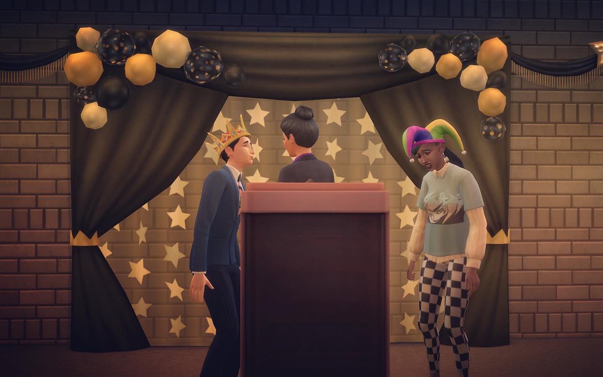 CharlotteTimtv's tweet photo. Thomas was voted Prom Royalty ❤️ #Sims4 https://t.co/ujhZfaBWM4