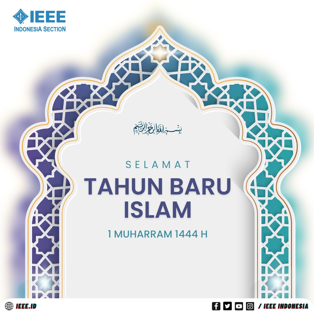 Perbanyak kebaikan, kuatkan iman, tingkatkan ketakwaan. Selamat Tahun Baru Hijriah 1444 H.