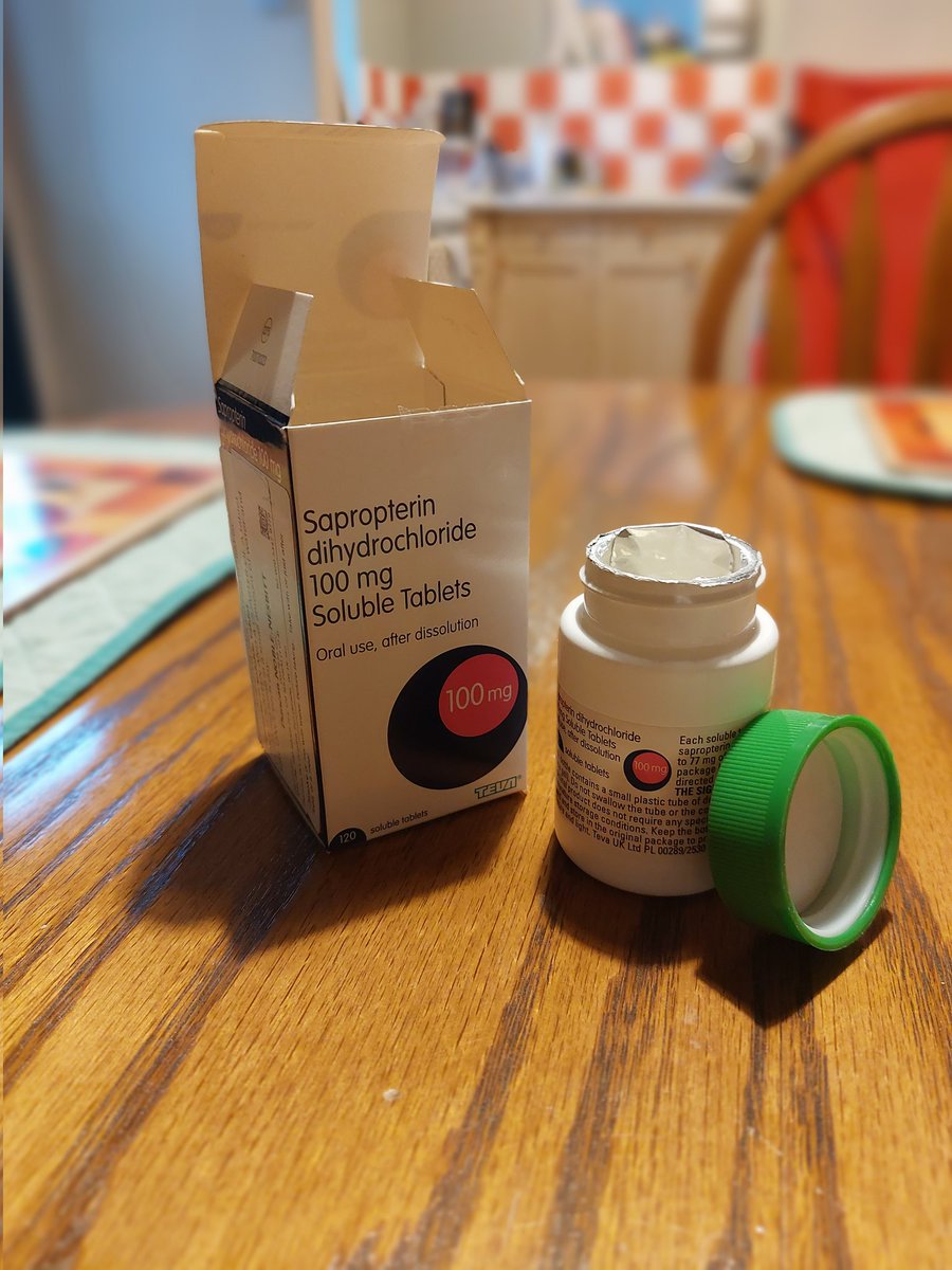 DNobleNesbitt's tweet image. #PKU #Sapropterin #pkustrong
