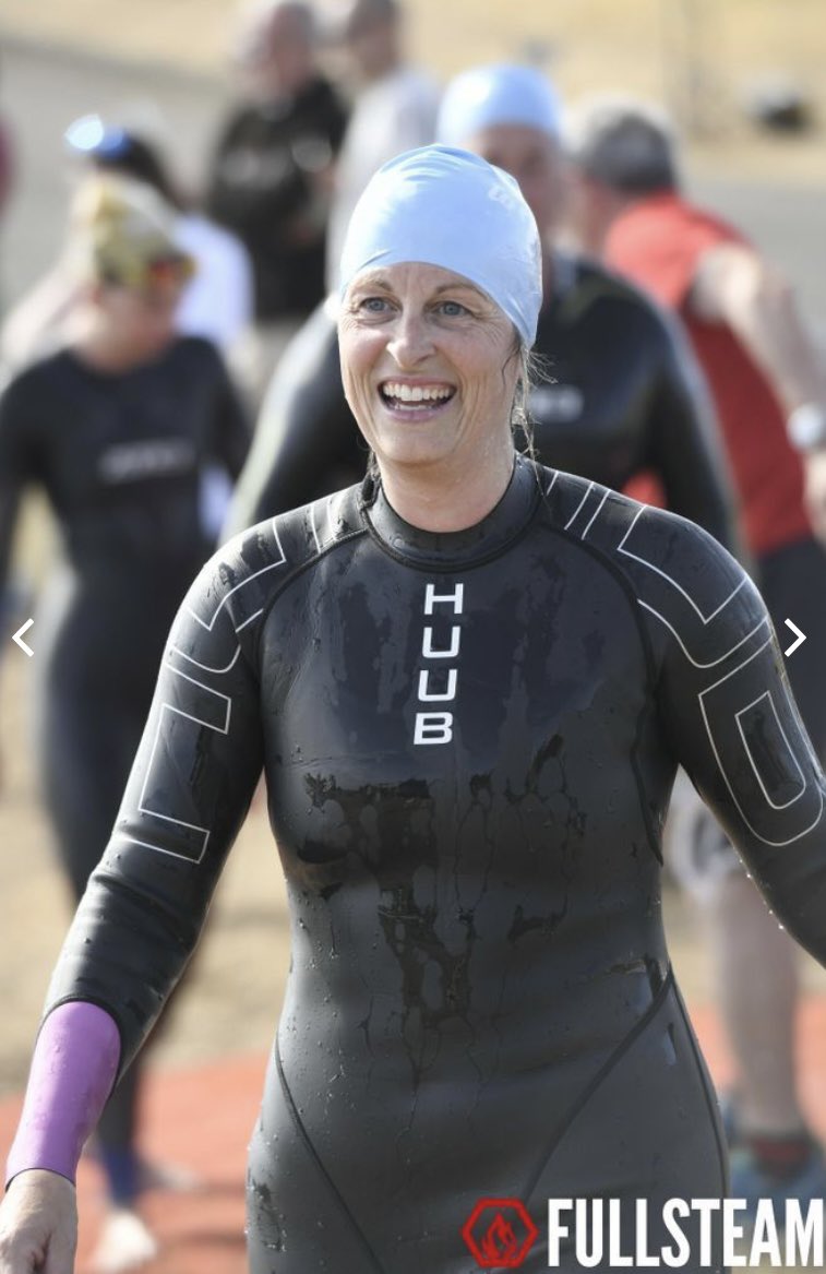 LindaBr62511083's tweet photo. Windsor to Brighton triathlon. First Middle Distance completed 💪🏼….with a little help from my PT 😉@mjb2288hotmail1 @piranha_tri #thisgirlcan #castletocoast #fullsteam #feelingproud #huub #liv https://t.co/r5HxRHrTen