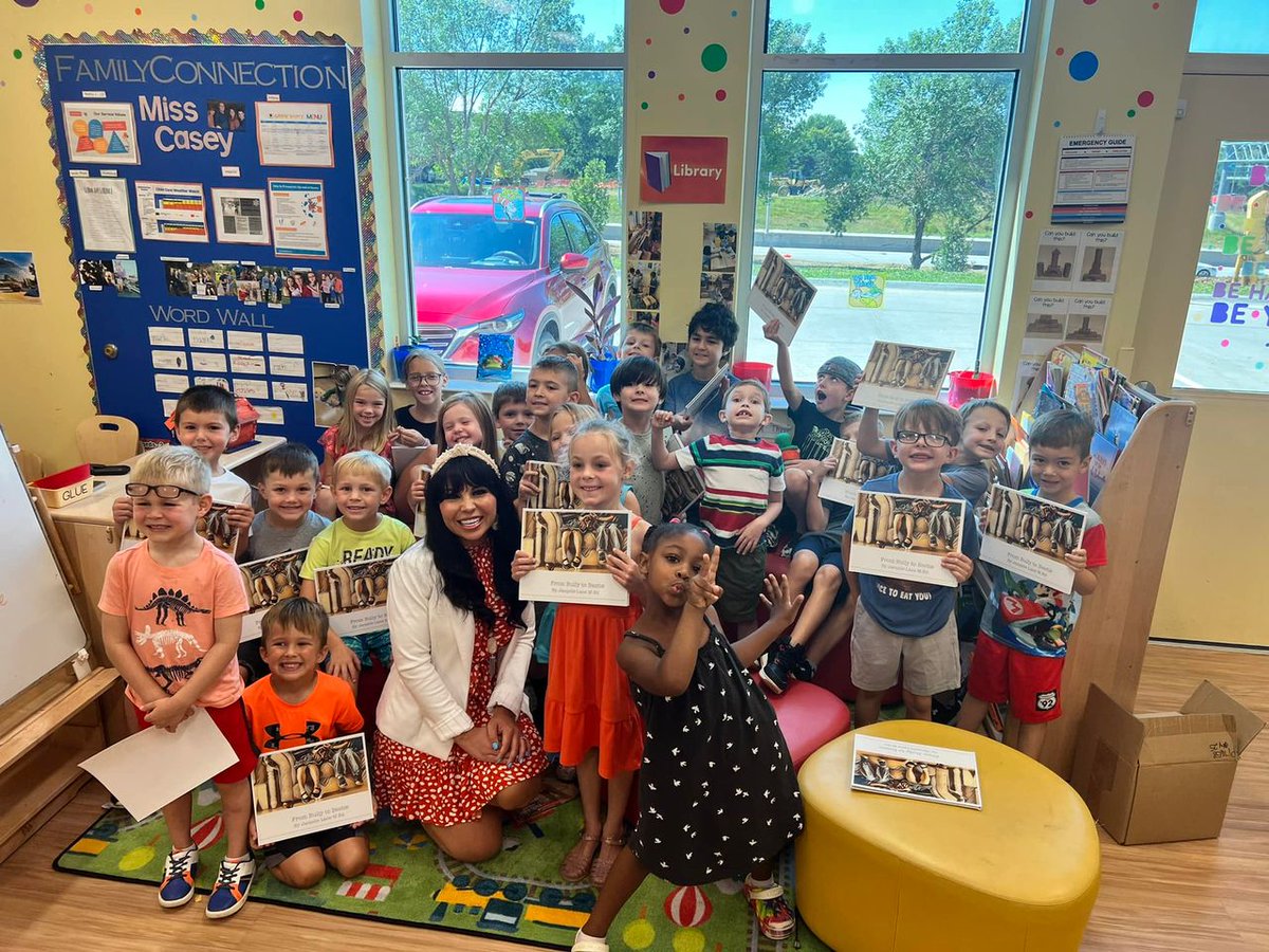 jacqelle_author's tweet image. I consider it a true honor anytime a school or preschool reaches out to me to talk with their students about anti-bullying. I had the opportunity over my lunch hour to read  From Bully to Bestie to the kiddos at the West Dodge Kinder Care this week.