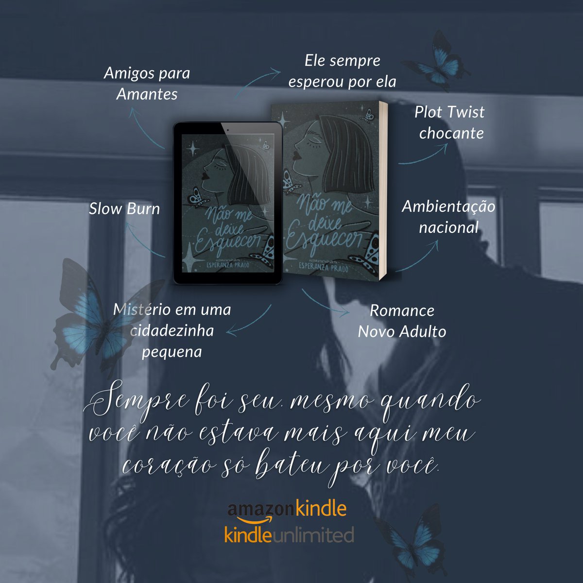 esperanzarmp's tweet image. ATENÇÃO: cadê os bookstans desse rede pra ajudar a divulgar meu livro?

tem romance, mistério, ambientação nacional, mocinho golden, grupinho de amigos PERFEITO, hot, playlist pra chorar... enfim, tudo de bom! e o melhor: de graça no kindle unlimited!💃

amzn.to/3OJFxvN