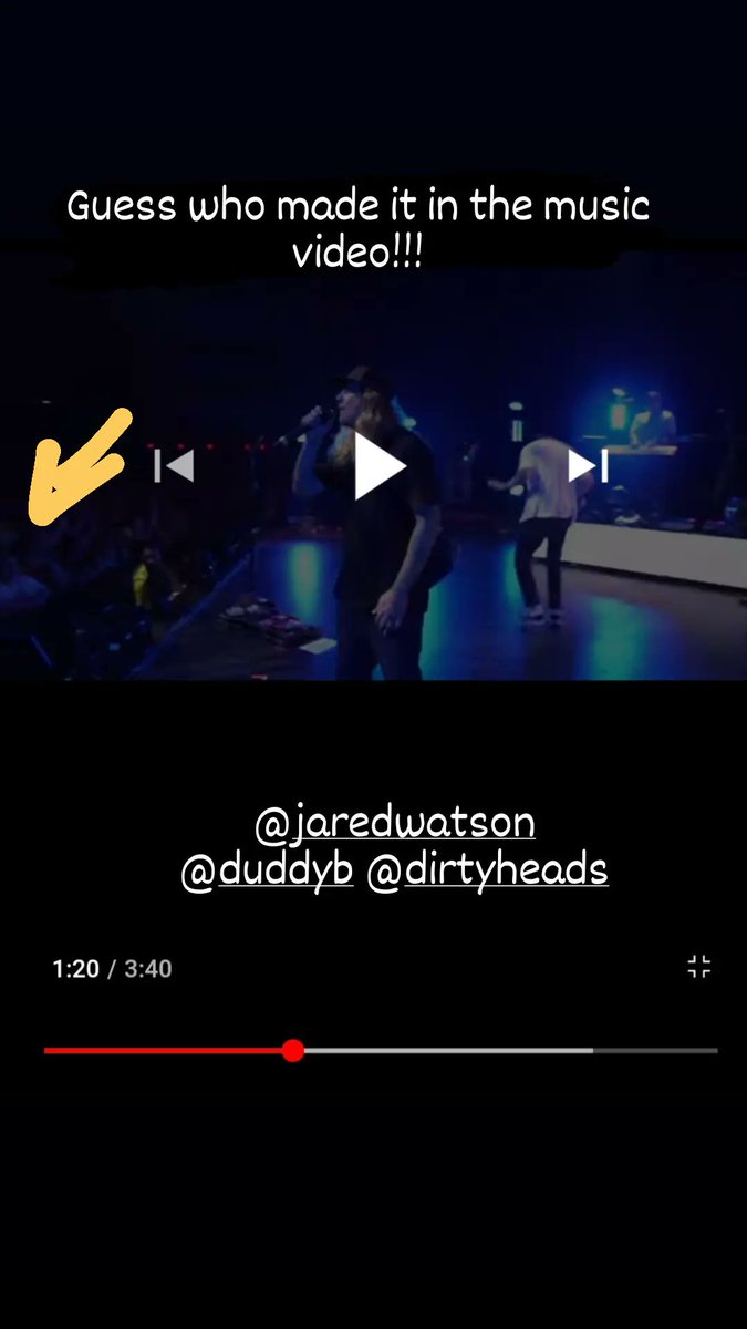 psychopathkymmi's tweet photo. Coolest thing ever to make it in the music video of your favorite band ever @dirtyheads @jared_watson @BloodyDuddy such a fucking amazing song it is my anthem 
#dirtyheads #jaredwatson #duddyb https://t.co/yNKE0jZRPx