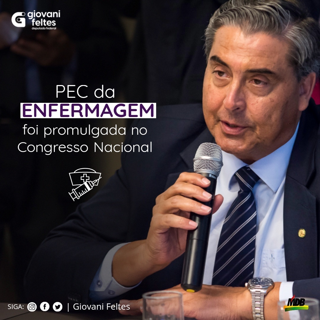 GiovaniFeltes's tweet photo. 👩⚕️A PEC do Piso da Enfermagem foi promulgada pelo Congresso Nacional. 
Garantir uma base de remuneração faz jus a importância desta categoria. É uma forma de reconhecer o papel fundamental dos profissionais de enfermagem pelos serviços prestados em nossa sociedade. https://t.co/z6eESHPzc5