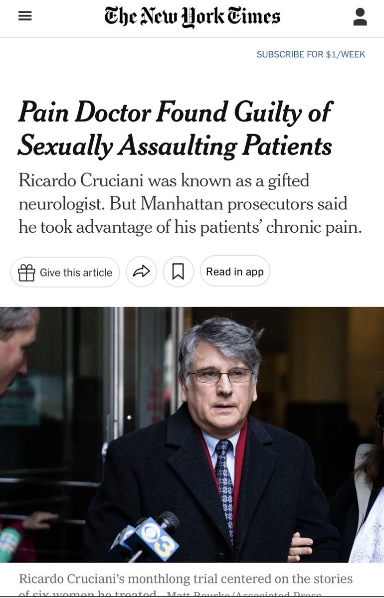 Steve Keeley on Twitter "Pain Doctor convicted of raping & sexually