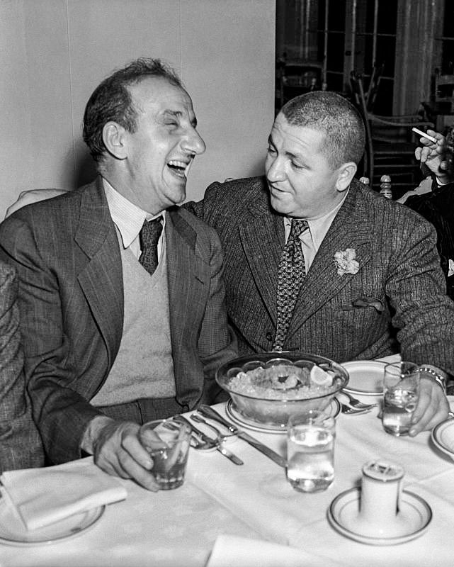 Conrad J. Barrington on Twitter "Jimmy Durante and Curly Howard at