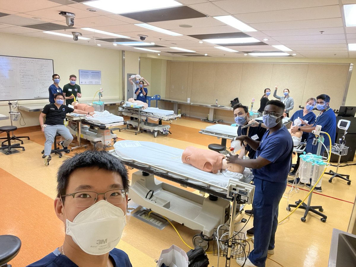 Such a blast teaching the new <a href="/emergmedottawa/">EM Ottawa</a> residents some airway technical skills with <a href="/DrJimYang/">Jim Yang</a> as part of our new <a href="/rcpscemottawa/">EMOttawa RCPSC Residents</a> longitudinal airway bootcamp! #MedEd
