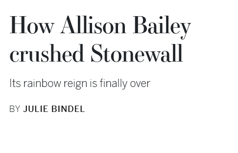setoacnna's tweet photo. How Allison Bailey crushed Stonewall by *checks notes* spending £500k  losing a case against them. https://t.co/Z55ccW07mO
