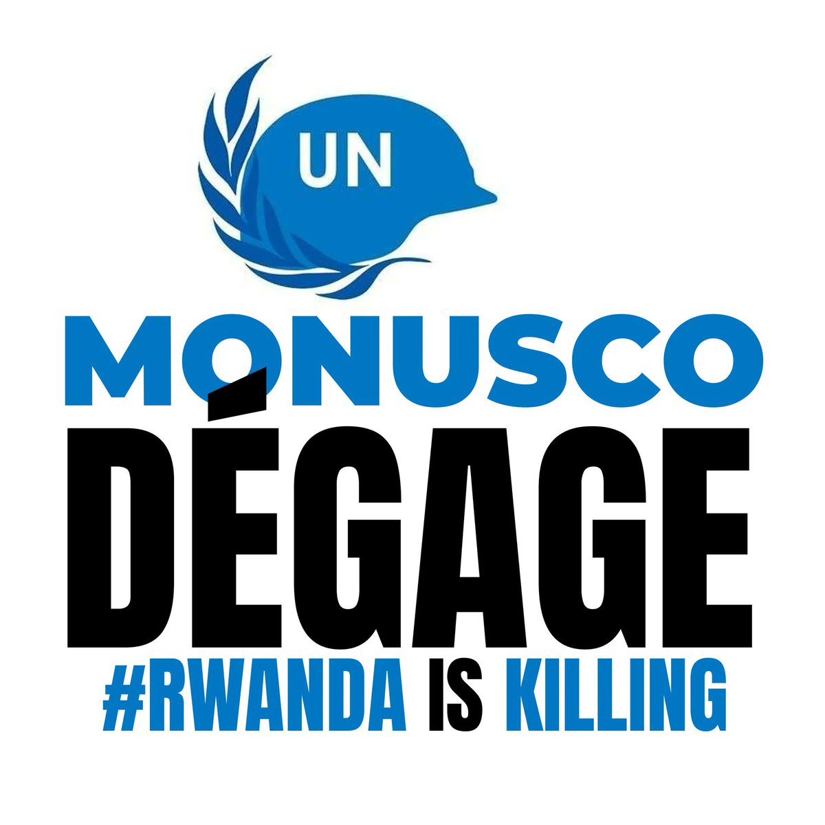 JoyceMeskia's tweet photo. @MONUSCO Bande des tueurs, degagez
#RwandaIsKiling in DRC
#LaMonuscoDoitPartir
#MappingReportNow
#GenocideDesHutus par l'armée rwandaise de 1996 à 2003 https://t.co/t5Gtn0u92E
