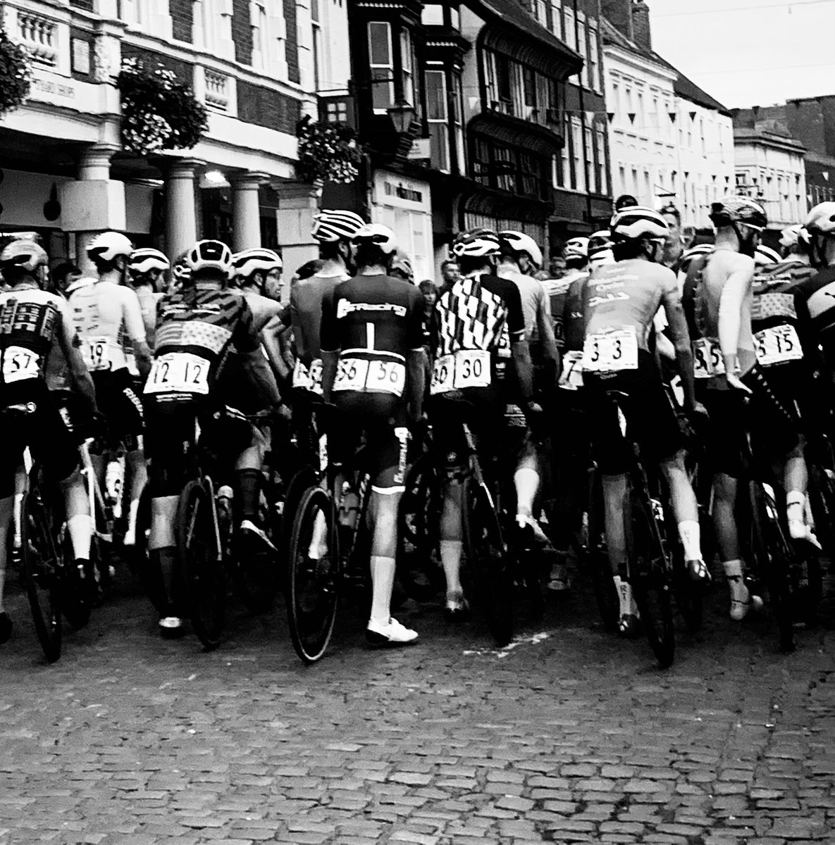 Cycle racing in Newark. Great event. More of this kind of thinking please.