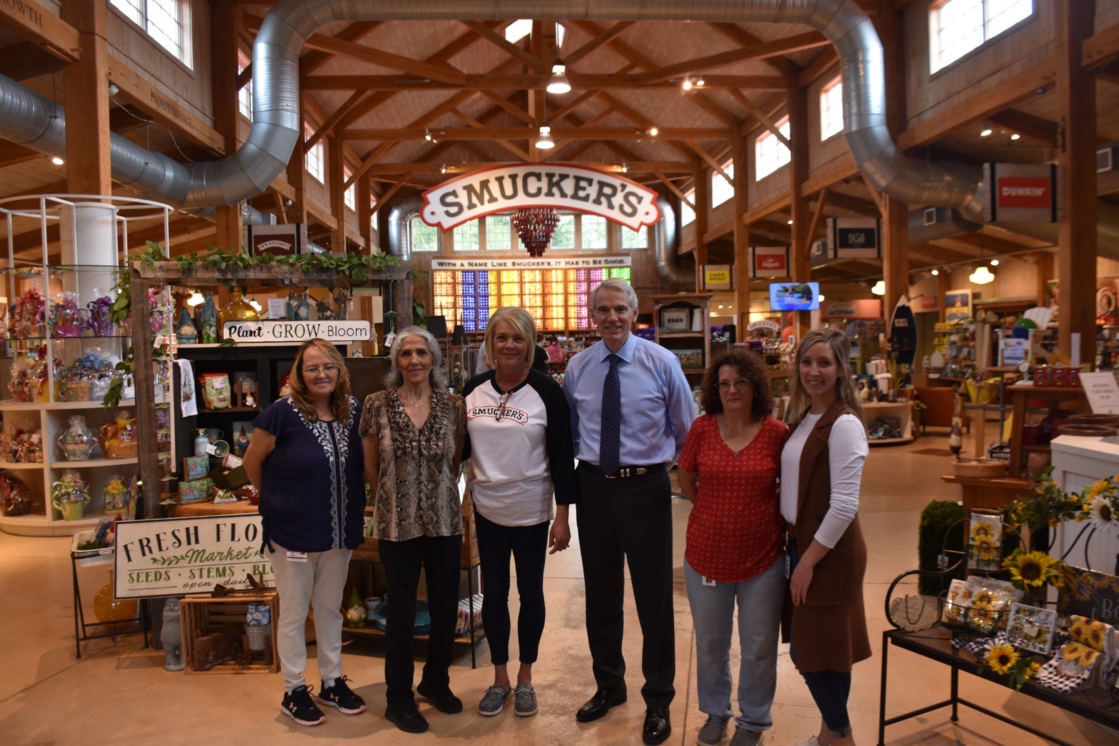 Rob Portman on Twitter "This afternoon, I visited smuckers in