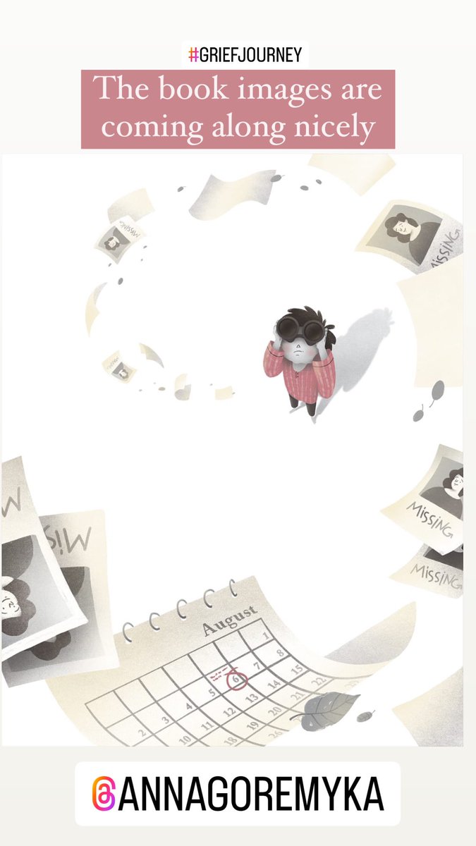 CurlyWordy's tweet photo. The images for my fully illustrated children’s bereavement book #hurricanebrain are progressing nicely &amp; I’m loving the process. 
of sharing visions whilst leaving  the talented @annagoremyka to work her magic 
#bereavement #grief #griefsupport #loss #school #childrensbooks https://t.co/kBRyJG8BuJ