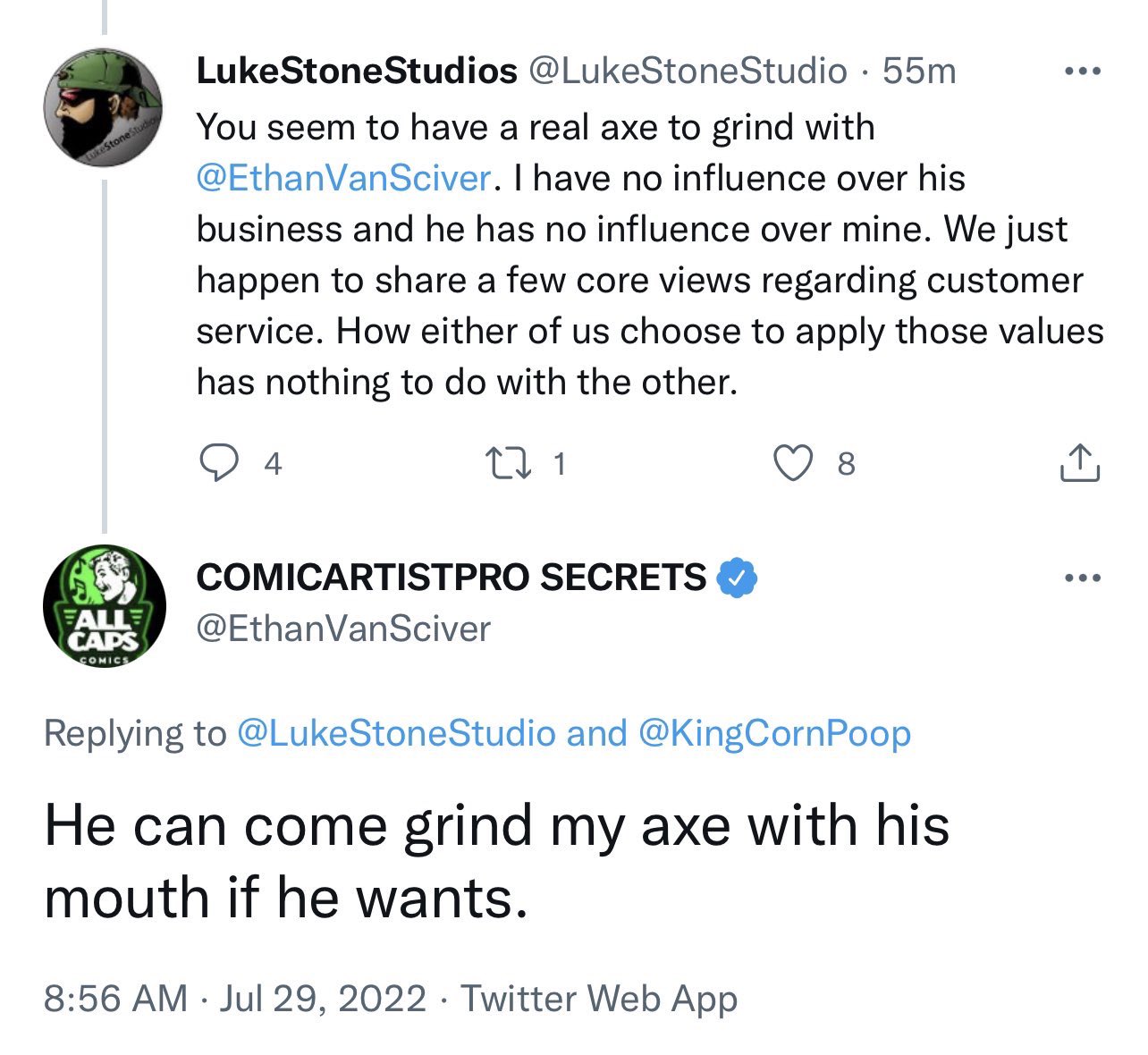 Comicsgate Posting Their Ls on Twitter "https//t.co/3yAUcssHew" / Twitter