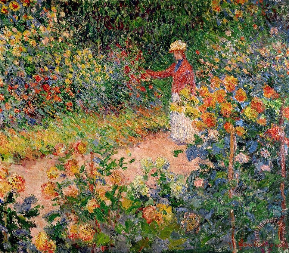 storiadellart's tweet image. always thinking about monet&apos;s garden.