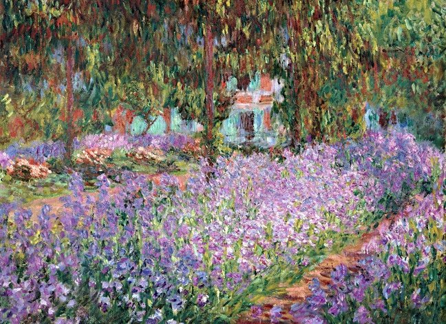 storiadellart's tweet image. always thinking about monet&apos;s garden.