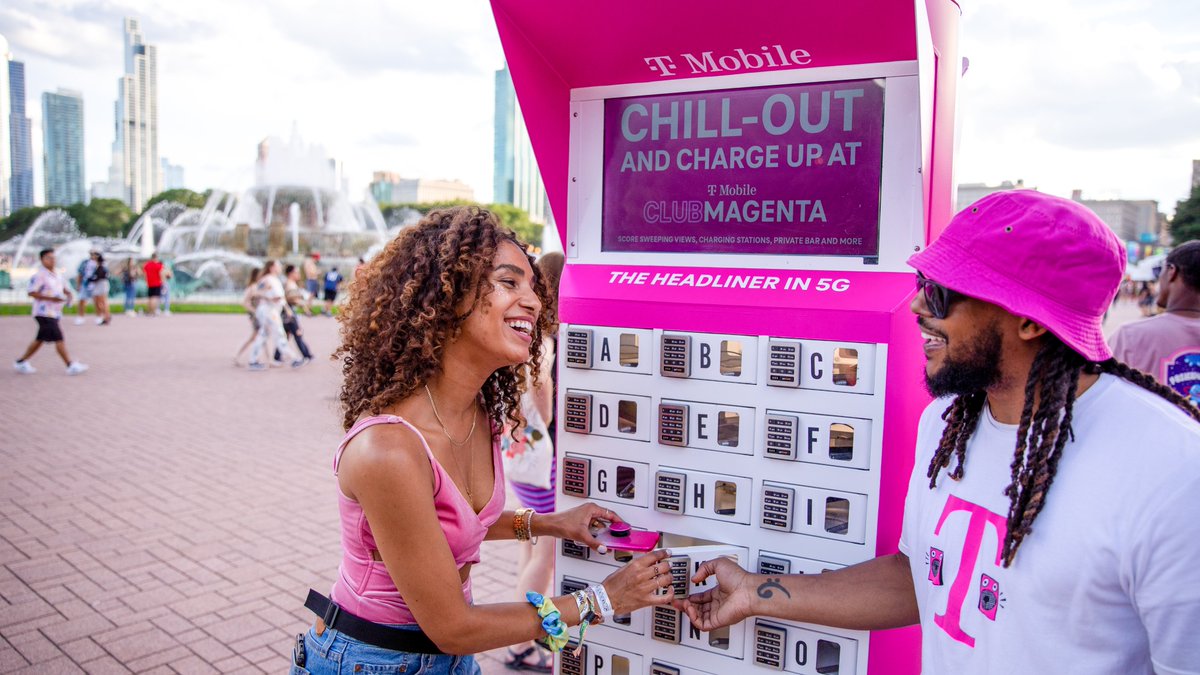 Charge up, glam up, rest up while you wait for your fave set on the <a href="/TMobile/">T-Mobile</a> Main Stage. See you at Club Magenta! #TMOFrontRow
