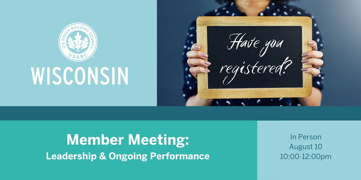 Have you secured your seat for our Aug. 10th event at Fiserv Forum?   The Milwaukee Bucks Inc. and their strategic partners will shed light on the Bucks’ sustainable journey from inception and beyond. Register here eventbrite.com/e/232246985987