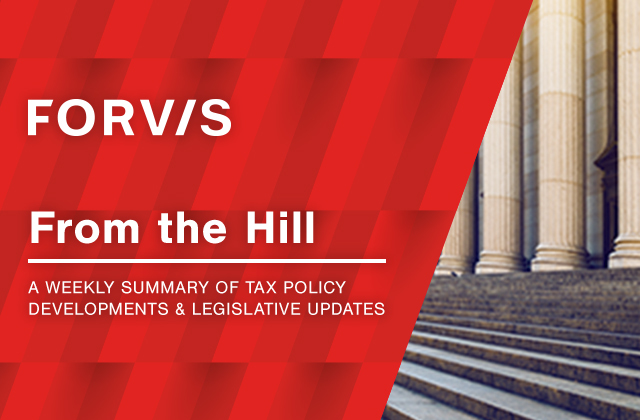 It appears the CHIPS Act may pass this week, and there might be progress with a smaller reconciliation bill on the horizon. Read this week’s edition of From the Hill by <a href="/FORVIS/">FORVIS</a>. bit.ly/3Q6Qysg