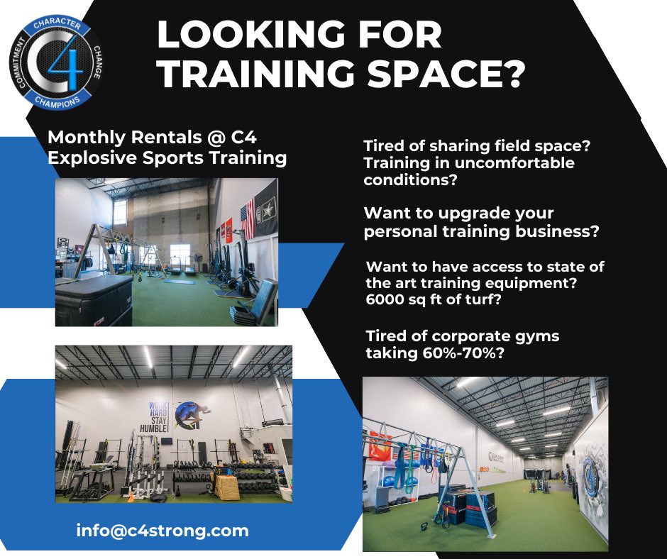 BigBrown90's tweet image. All my personal trainers, coaches, and strength &amp;amp; conditioning professionals. out here giving up 60-70% 💰 to big box gyms!! Branch off… create your own and let us help you launch! #extendingtables #notraisingfences #flatrate @c4_training