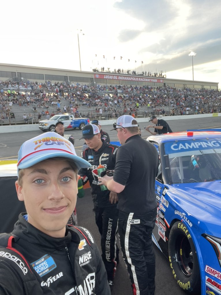 CarsonHocevar's tweet image. this track should have never left