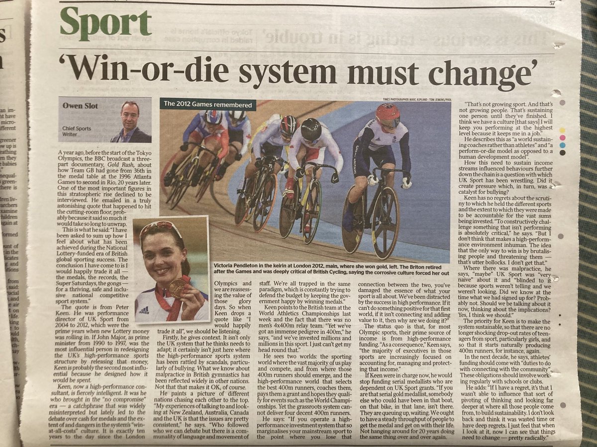 Richard Williams (@rwilliams1947) on Twitter photo This was in The Times a couple of days ago. Maybe the most thought-provoking sports piece I’ve read this year. <a href="/owenslot/">owenslotTheTimes</a> talks to Peter Keen. This was in The Times a couple of days ago. Maybe the most thought-provoking sports piece I’ve read this year. <a href="/owenslot/">owenslotTheTimes</a> talks to Peter Keen.