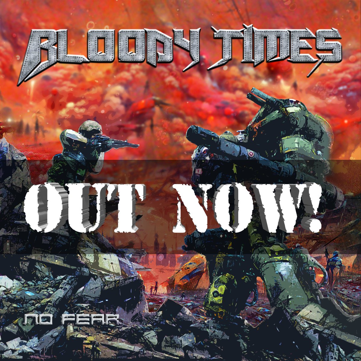 Listen to our new release at lnk.site/no-fear featuring Zak Stevens (Savatage), Ross the Boss (Manowar), John Greely (Iced Earth) and David Marcelis (Thorium) #HeavyMetal #Metal #MetalRelease