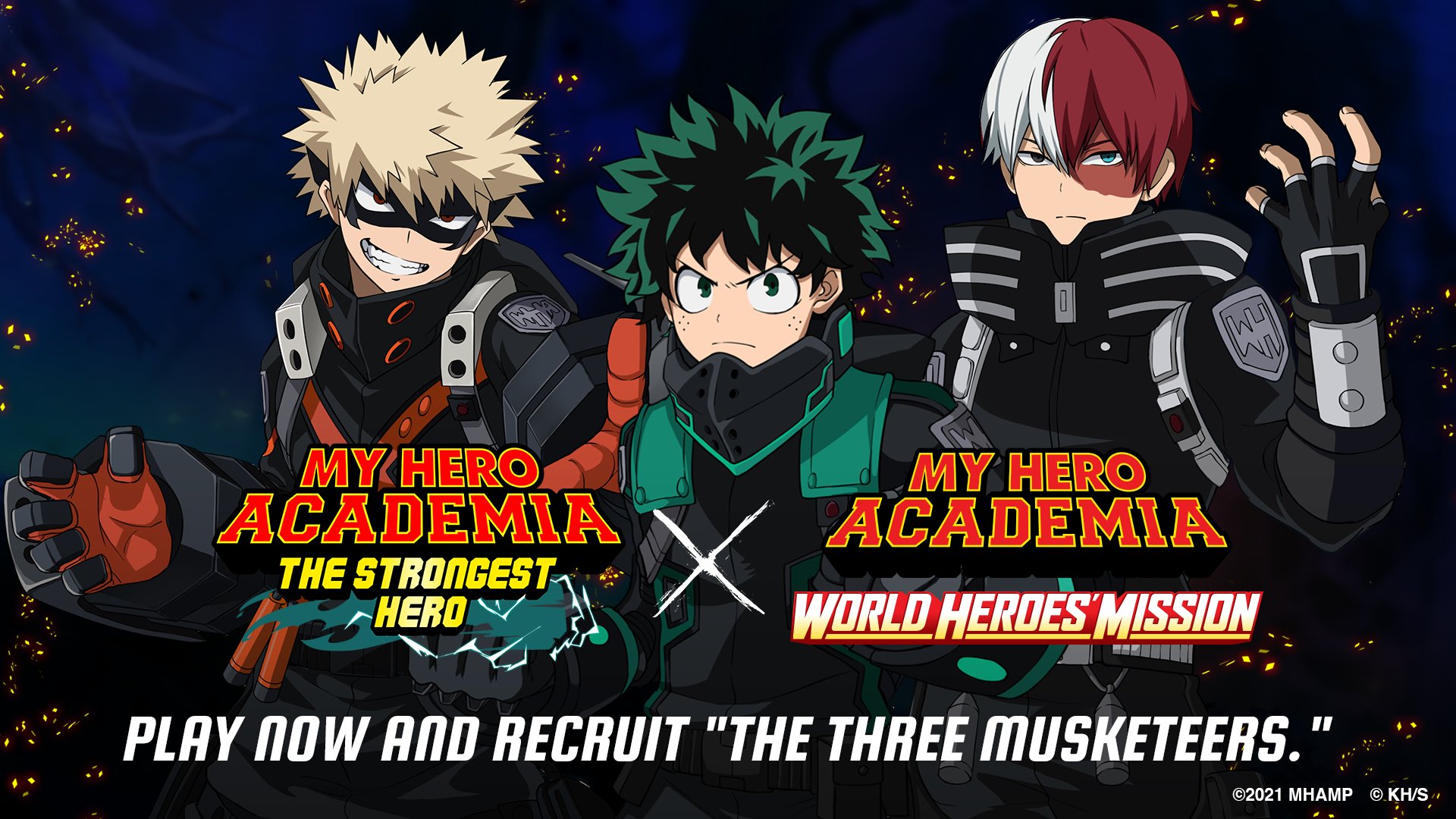 Crunchyroll on X: NEWS: Deku, Bakugo, Todoroki Surpass The Best