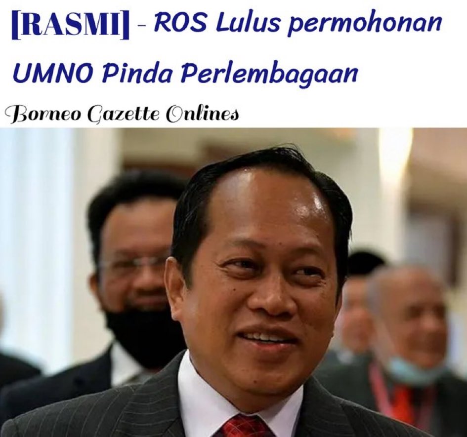 AyahandaMD (@ayahanda_md) on Twitter photo Jawabnya adalah pemimpin UMNO dlm kerajaan skrg akan menjadi “sesumpah” kerana hajat mereka mahu menjatuhkan zahid, tok mat &
bossku tdk menjadi kenyataan. Warna kulit mereka akan bertukar ke biru pekat kembali! <a href="/umnoonline/">UMNO Online</a> <a href="/Alamurni/">MohamadHAlias</a> @bossku_team <a href="/fikhwanBait/">☆akraBait™</a> <a href="/Bossbm17/">Bossbm</a> <a href="/zlk69/">𝓩ulkifli𝓝azri</a> Jawabnya adalah pemimpin UMNO dlm kerajaan skrg akan menjadi “sesumpah” kerana hajat mereka mahu menjatuhkan zahid, tok mat &
bossku tdk menjadi kenyataan. Warna kulit mereka akan bertukar ke biru pekat kembali! <a href="/umnoonline/">UMNO Online</a> <a href="/Alamurni/">MohamadHAlias</a> @bossku_team <a href="/fikhwanBait/">☆akraBait™</a> <a href="/Bossbm17/">Bossbm</a> <a href="/zlk69/">𝓩ulkifli𝓝azri</a>