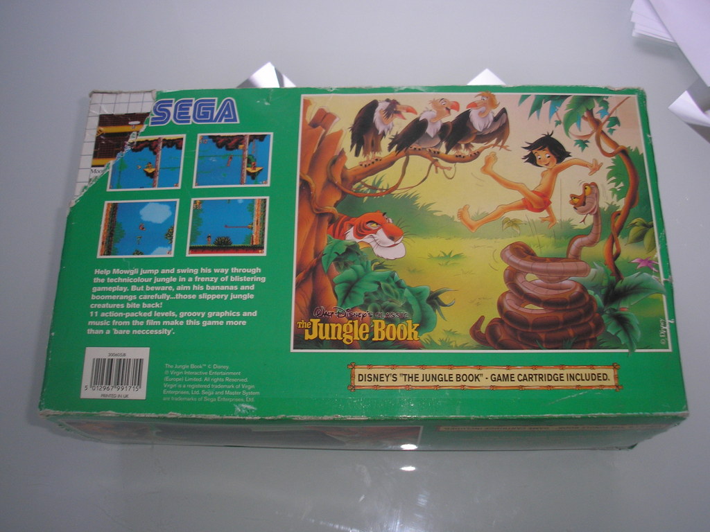 CymruNerdCave's tweet image. Master System II Jungle Book bundle, 1994.

Did any of you have this? #Sega #MasterSystemII #JungleBook