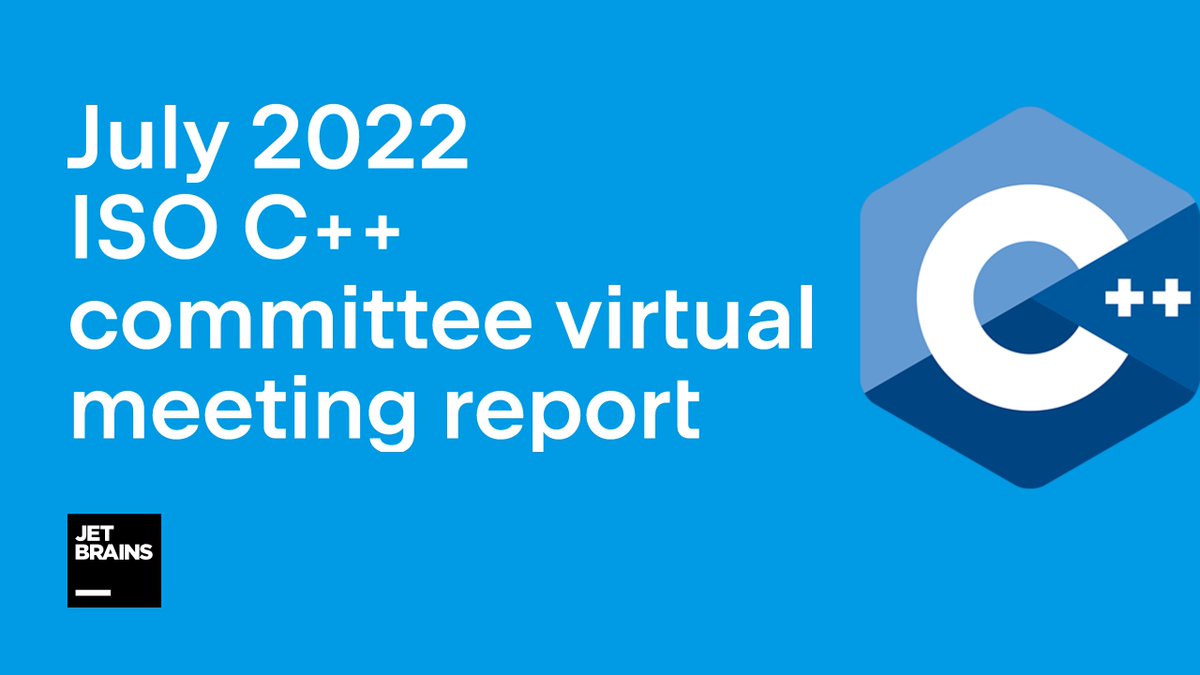 clion_ide's tweet image. Wondering what's coming in C++23? Check out this ISO C++ committee virtual meeting report by @timur_audio blog.jetbrains.com/clion/2022/07/… #cpp #cplusplus