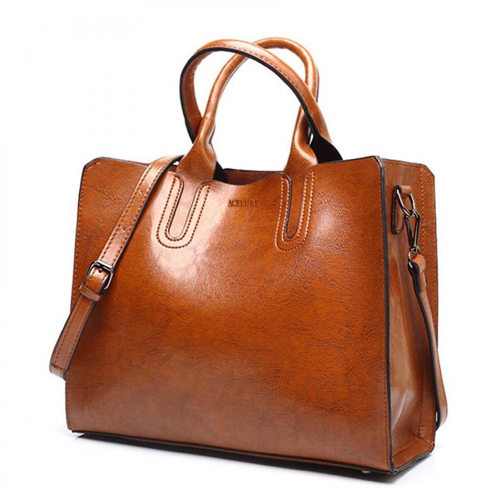 Women's Elegant Leather Shoulder Bag #tophandlebag #tophandlebags   pretty-boutique.com/womens-elegant…