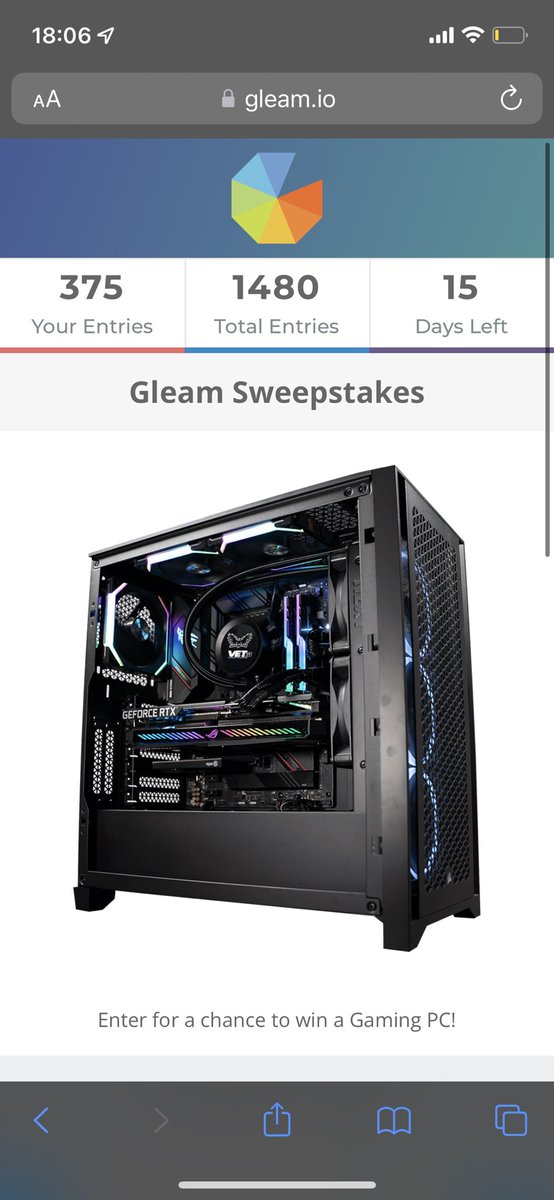 BlazMango's tweet photo. I got my 375 entries into the @RegimentGG @Brparadox @Veteran_TV PC giveaway, and all I had to do was support them!?! LETS GO!!! Go enter and good luck to everyone!! ❤️🤝 https://t.co/8arvTf2lKh