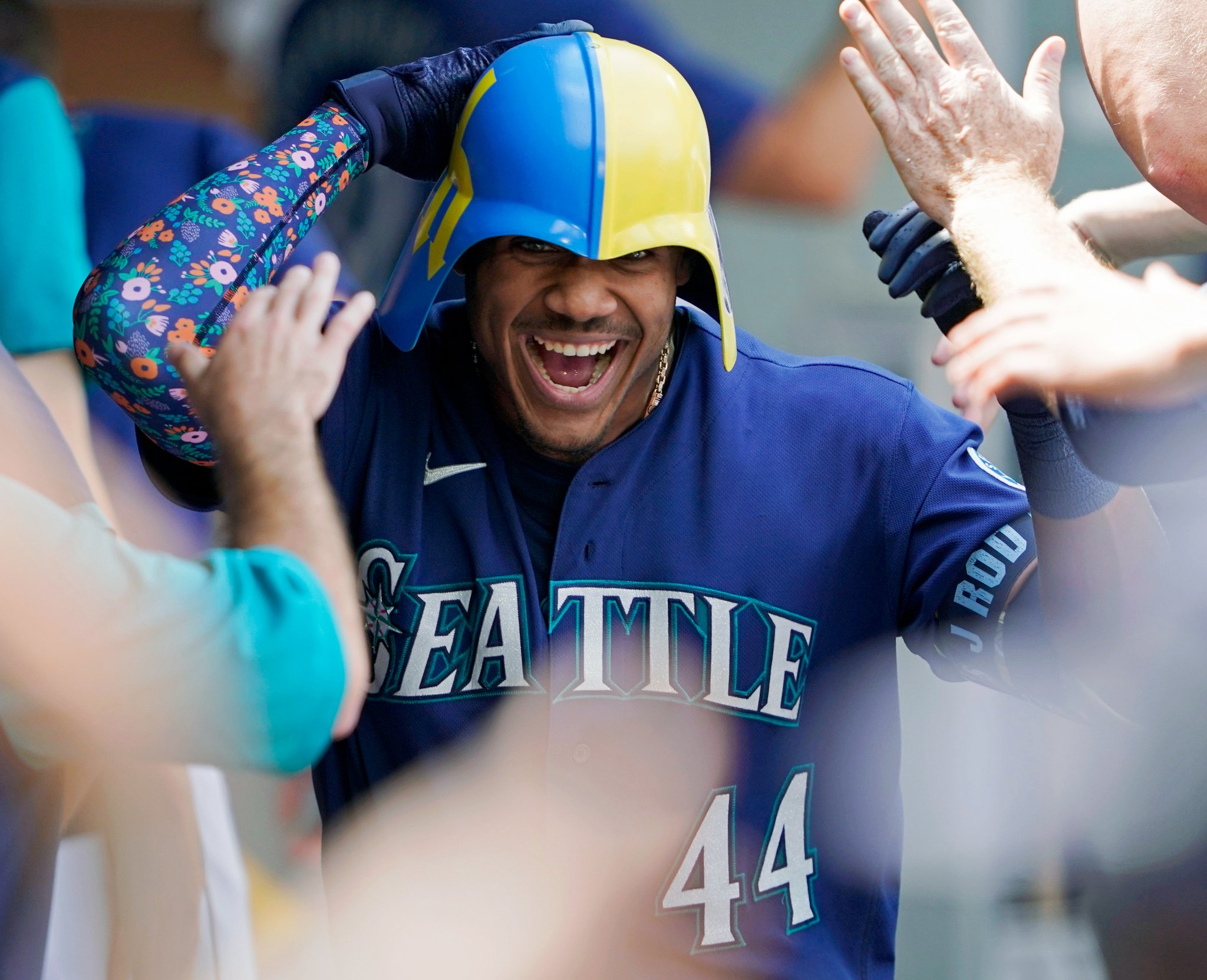 Seattle Mariners on Twitter ".JRODshow44 has reached base safely in