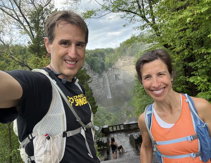 FLRCIthaca's tweet photo. Apparently, 24 is the trail shoe anniversary, as Amy and Scott Dawson celebrated by running 24 #FLRCChallenge miles in one day. Our Week #15 recap also covers two upcoming group runs, five completions,  a new Most Points leader, and a tight team race! https://t.co/JfjPTuIVo4 https://t.co/QT7WLWCMHJ