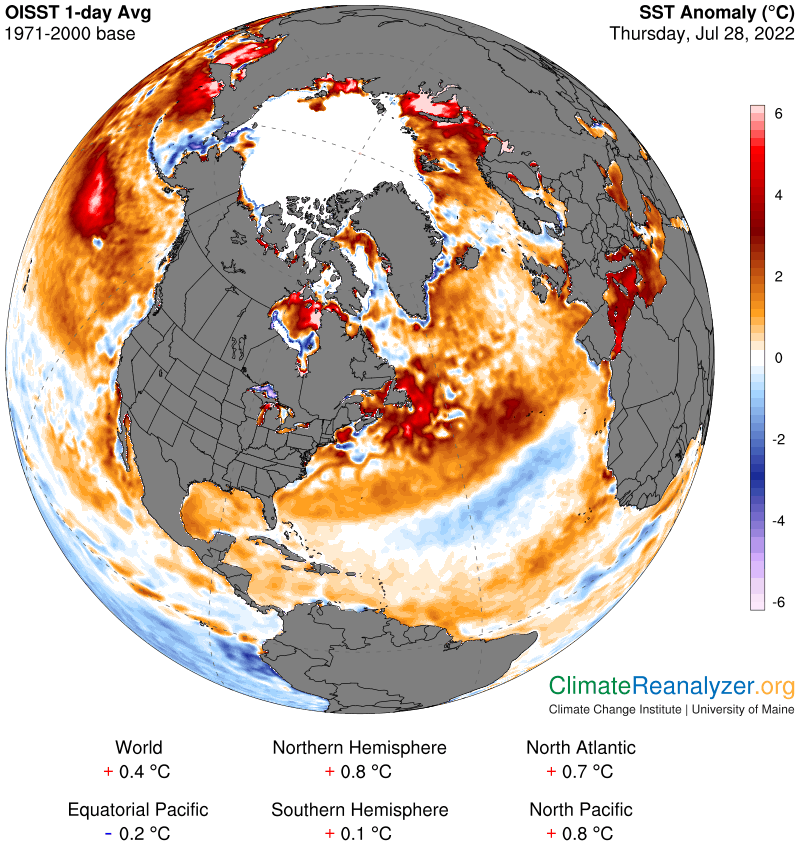 KrVaSt's tweet photo. If all models are correct, if all observed & projected air temperatures are matching & if all observed & projected sea surface temperatures are matching, we'll probably have our first Blue Ocean Event (less than 1 million square kilometer of sea ice) before the 25th of August. https://t.co/3DCln9CKqk
