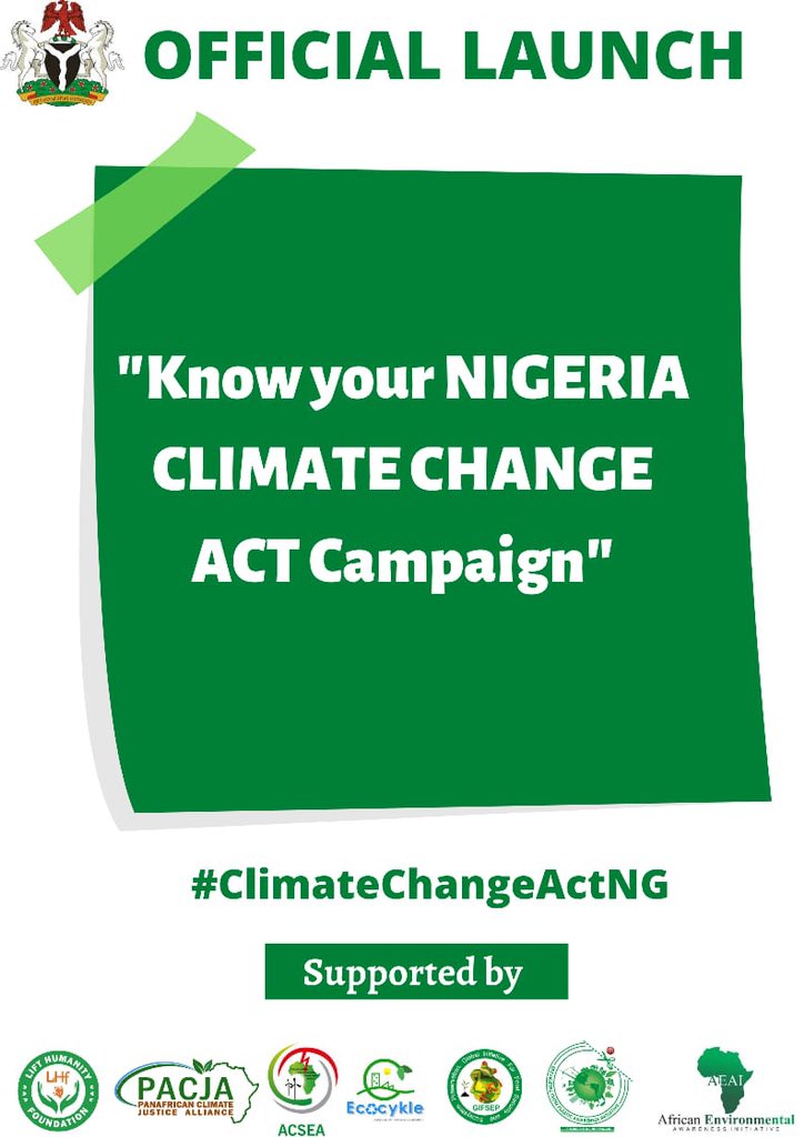 SeunJokodola's tweet image. A very big congratulations to Dr. Salish Mohammed Dahiru on his recent appointment as the pioneer DG of the National Climate Change Council by @MBuhari .
Your appointment came at a time our climate is in need of a serious care. We wish you a successful tenure.
#ClimateChangeActNG