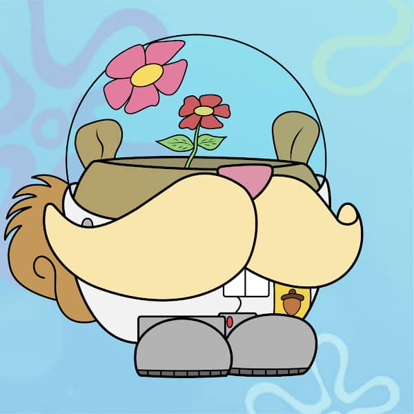 Mr. Mustachio will be introduced in his new style !! Sandy Cheeks

You can watch our other works in the link below:

opensea.io/Zambart

<a href="/opensea/">OpenSea</a>

#nft #collection #opensea #mustache #mr_mustachio #zambart #design #creative #character #characterdesign #nftart #spongebob