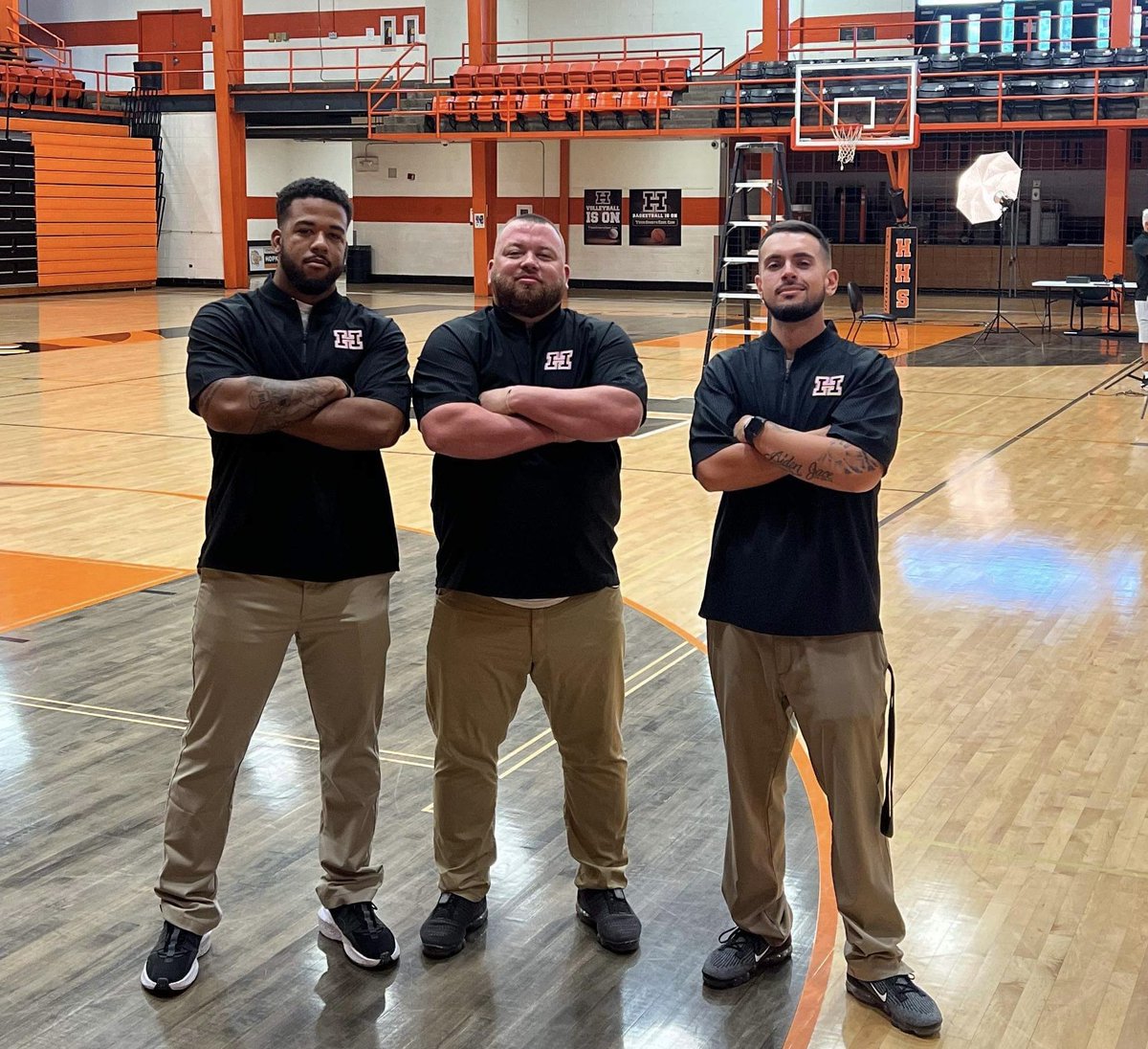 The_CoachLo's tweet photo. 2022 Hopkinsville Football Team missing a couple guys who couldn’t make it this morning. https://t.co/VTGJf1nYqX