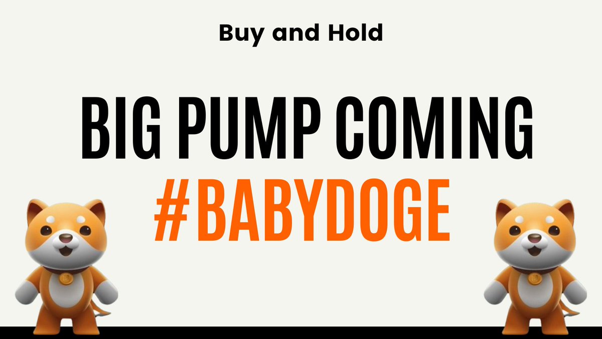 #BabyDogeCoin #BabyDoge 🚀🚀🚀👏👏😍
