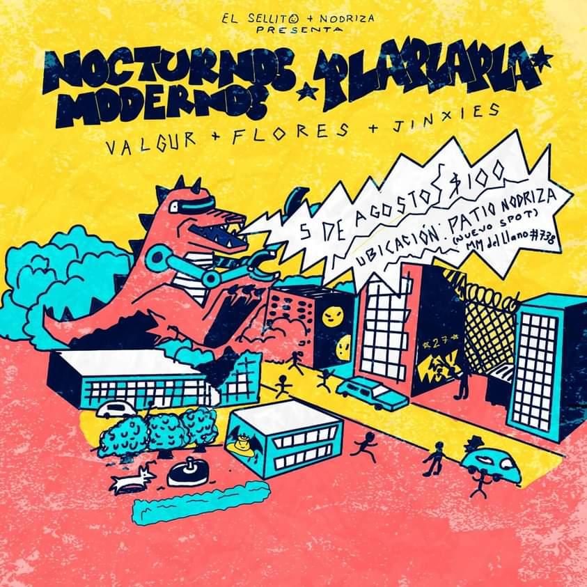 NocturnoModerno's tweet photo. Proxima tocada en Monterrey, en el nuevo spot Patio Nodriza https://t.co/jmJTfZTZJa