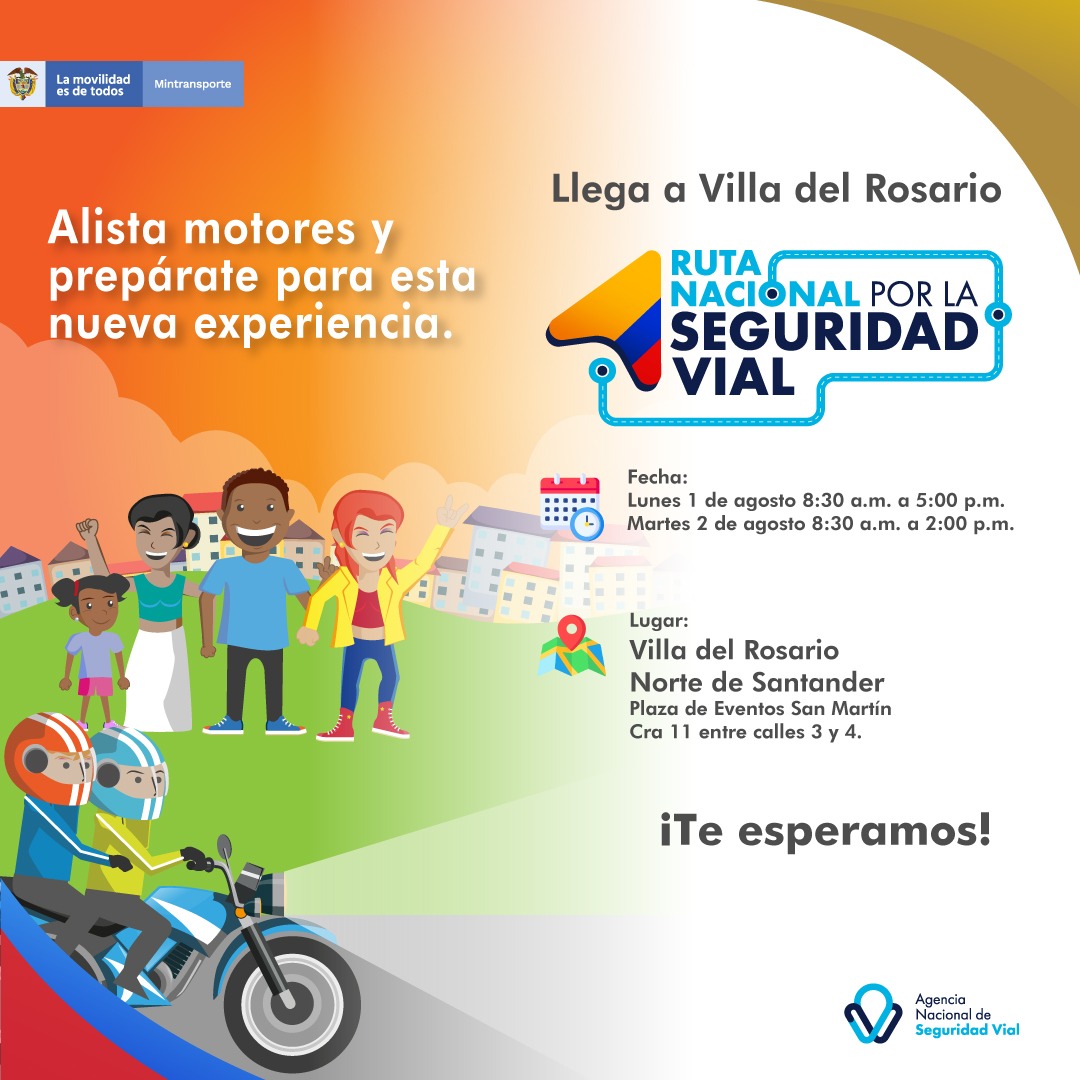 DATRANS_VR's tweet photo. 𝗥𝘂𝘁𝗮 𝗡𝗮𝗰𝗶𝗼𝗻𝗮𝗹 𝗽𝗼𝗿 𝗹𝗮 𝗦𝗲𝗴𝘂𝗿𝗶𝗱𝗮𝗱 𝗩𝗶𝗮𝗹 👮🏻‍♂️🛵 

@DATRANS_VR liderada por Jorgen Diaz  invita a todo el gremio de mototaxistas del municipio a participar de la Ruta Nacional por la Seguridad Vial, una estrategia que adelanta el @MinTransporteCo 👇 https://t.co/1ELUByQqmT