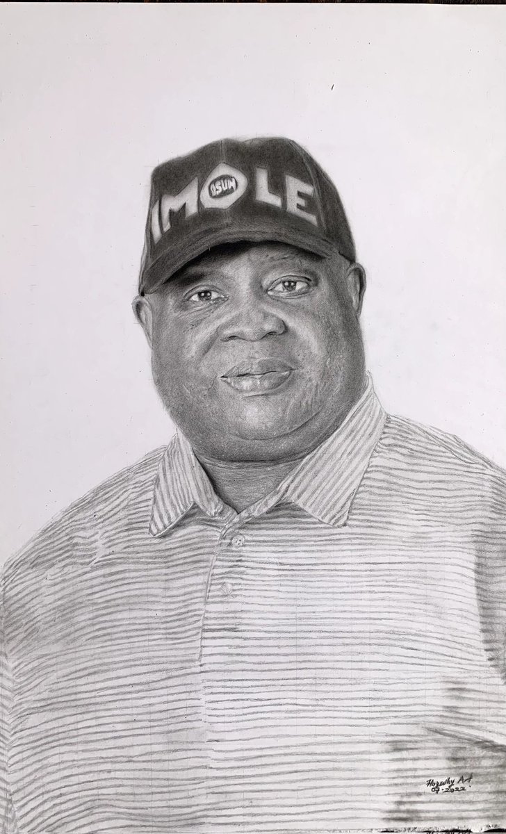 Pencil drawing of Senator Ademola Adeleke
Medium- graphite and charcoal on paper
Size - 14❌17
Duration - 48hours 
Congratulation to the newly elected governor of Osun State
#sketchendeavour #artexhibition #creativeuprising #dailysketch #drawingoftheday #artist  #artoftheday