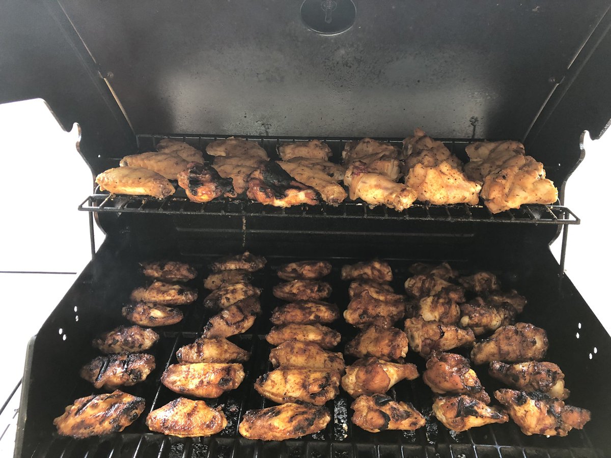 Apparently it’s #NationalChickenWingDay 
When in Rome…