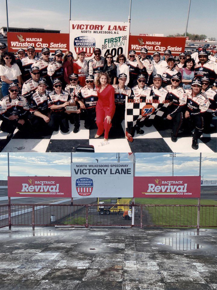 TheHoff53's tweet image. The iconic @NWBSpeedway Victory Lane is back!!!  The nostalgia is running deep!!!  Can’t wait for @RTRevival presented by #RaymerOil next week!!!