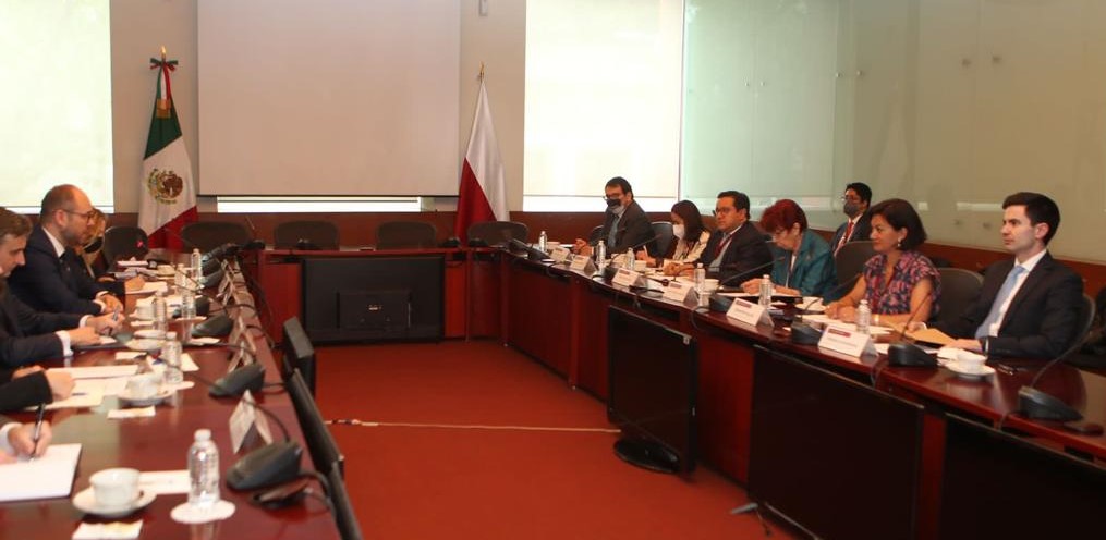 Copresidí con <a href="/marcin_przydacz/">Marcin Przydacz</a> el 13° Mecanismo de Consultas Políticas 🇲🇽🇵🇱. En 2023 celebraremos 95 años de relaciones bilaterales. Habrá diversas actividades e iniciativas culturales y de cooperación. 
Polonia es un importante aliado de México en Europa central y la UE.