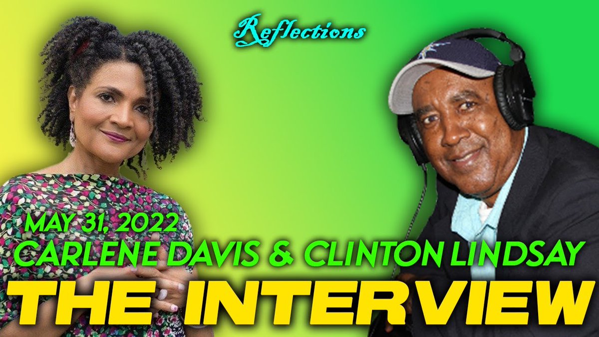 Reflections: Interview with Carlene Davis, now on Youtube:
youtu.be/MMfdhN-MTyg